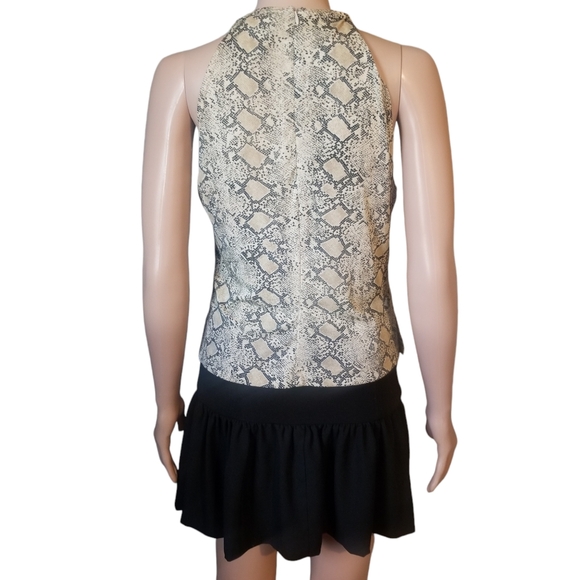 Vintage Joseph Ribkoff Snakeskin Top - Picture 5 of 9